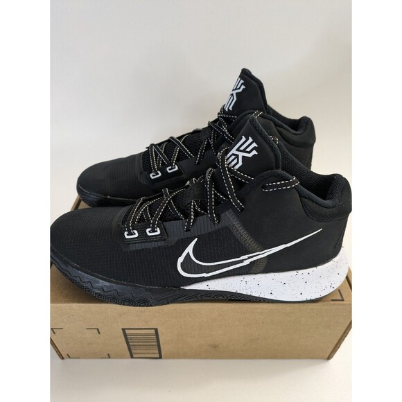 Nike Men\'s Kyrie Flytrap IV Basketball Shoe, Black/White, 10.5 - VERY GOOD! main image 10